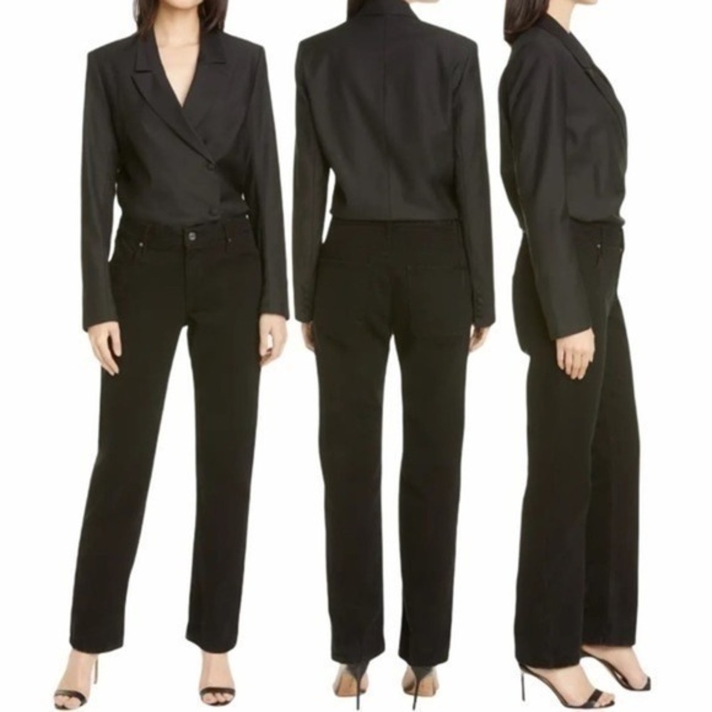 RTA Clive Black Blazer‎ Jean Jumpsuit Size XS NWT